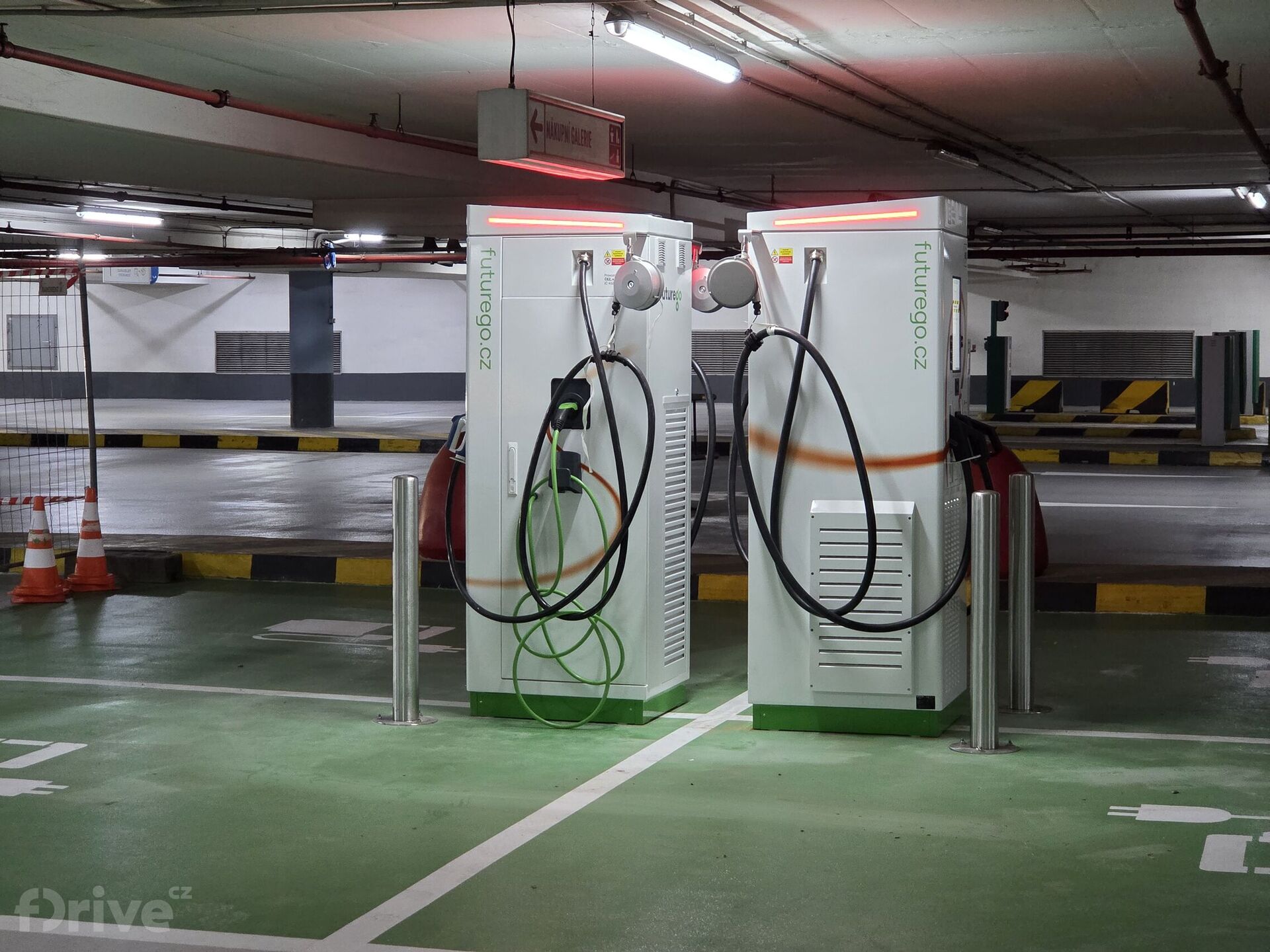 ČEZ nabíjecí stanice Nový Smíchov