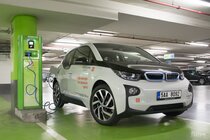 ČEZ nabíjecí stanice Nový Smíchov