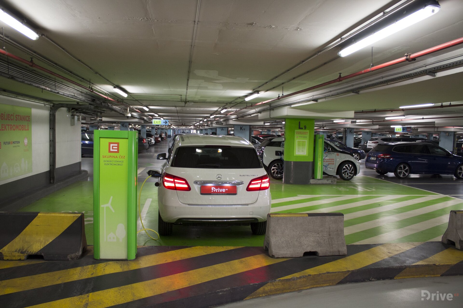 ČEZ nabíjecí stanice Nový Smíchov