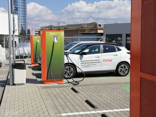 ČEZ, Olomouc, tř.Kosmonautů, autosalon Audi Samohýl
