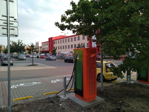 ČEZ, Ostrava - Zábřeh, Výškovická ul., supermarket Kaufland