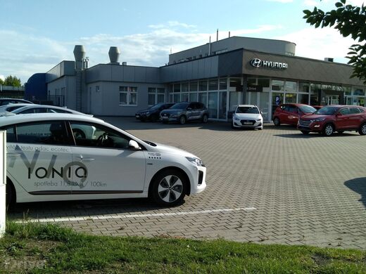 ČEZ, Ostrava-Hrabová, autosalon Hyundai Autolaros