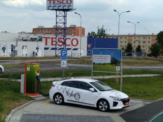 ČEZ, Ostrov nad Ohří, Kaufland