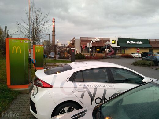ČEZ, Písek, restaurace McDonald's