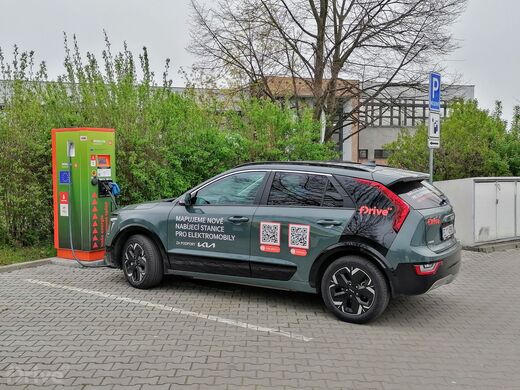 ČEZ, Plzeň, Univerzitní ul., čerpací stanice Benzina ORLEN