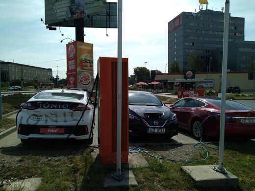 ČEZ, Praha 4 - Michle, restaurace Burger King