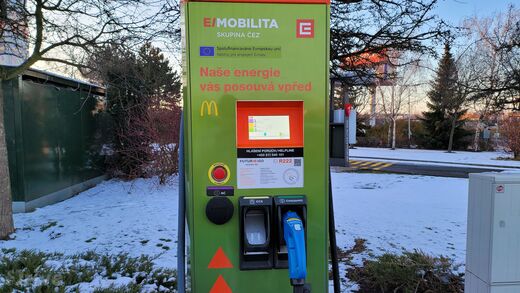 ČEZ, Praha 5 - Zličín, McDonald's, Skandinávská ul.