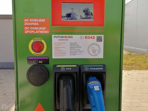 ČEZ, Přerov, Želatovská ul., hypermarket Kaufland