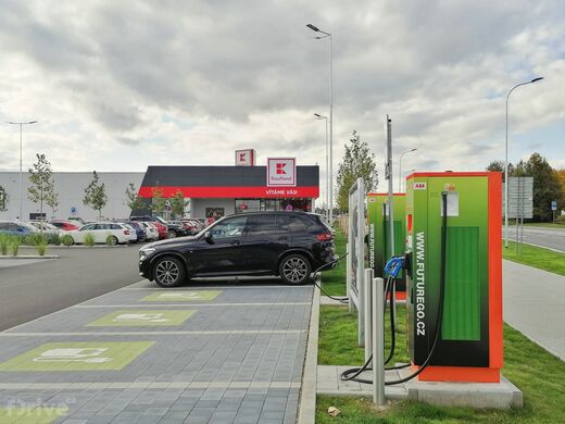 ČEZ, Strakonice, Katovická ul., Kaufland