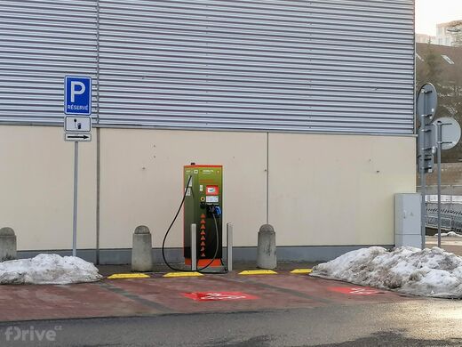 ČEZ, Ústí nad Labem, Všebořická ul., Kaufland