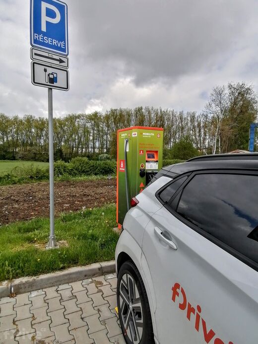 ČEZ, Vysoké Mýto, Husova ul., čerpací stanice Benzina express