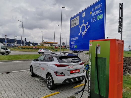 ČEZ, Vysoké Mýto, Husova ul., čerpací stanice Benzina express