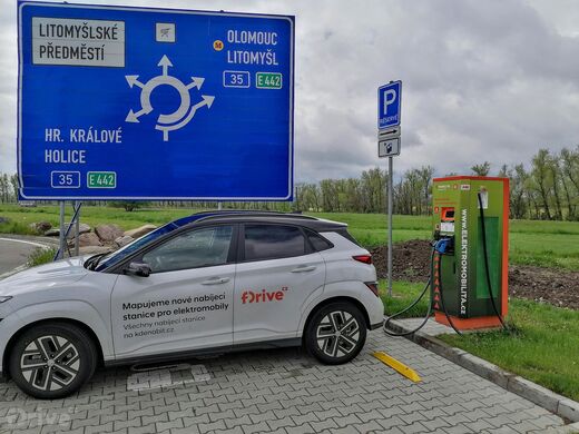 ČEZ, Vysoké Mýto, Husova ul., čerpací stanice Benzina express
