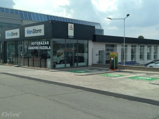 ČEZ, Zlín, tř. Tomáše Bati, autosalon Samohýl