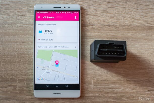 Chytré auto od T-Mobile