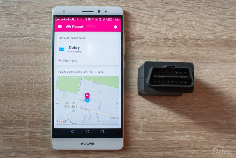 Chytré auto od T-Mobile