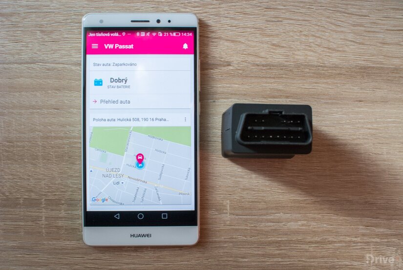 Chytré auto od T-Mobile