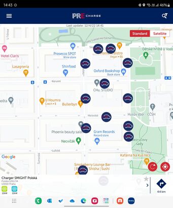 Chytré lampy PRE Vinohrady