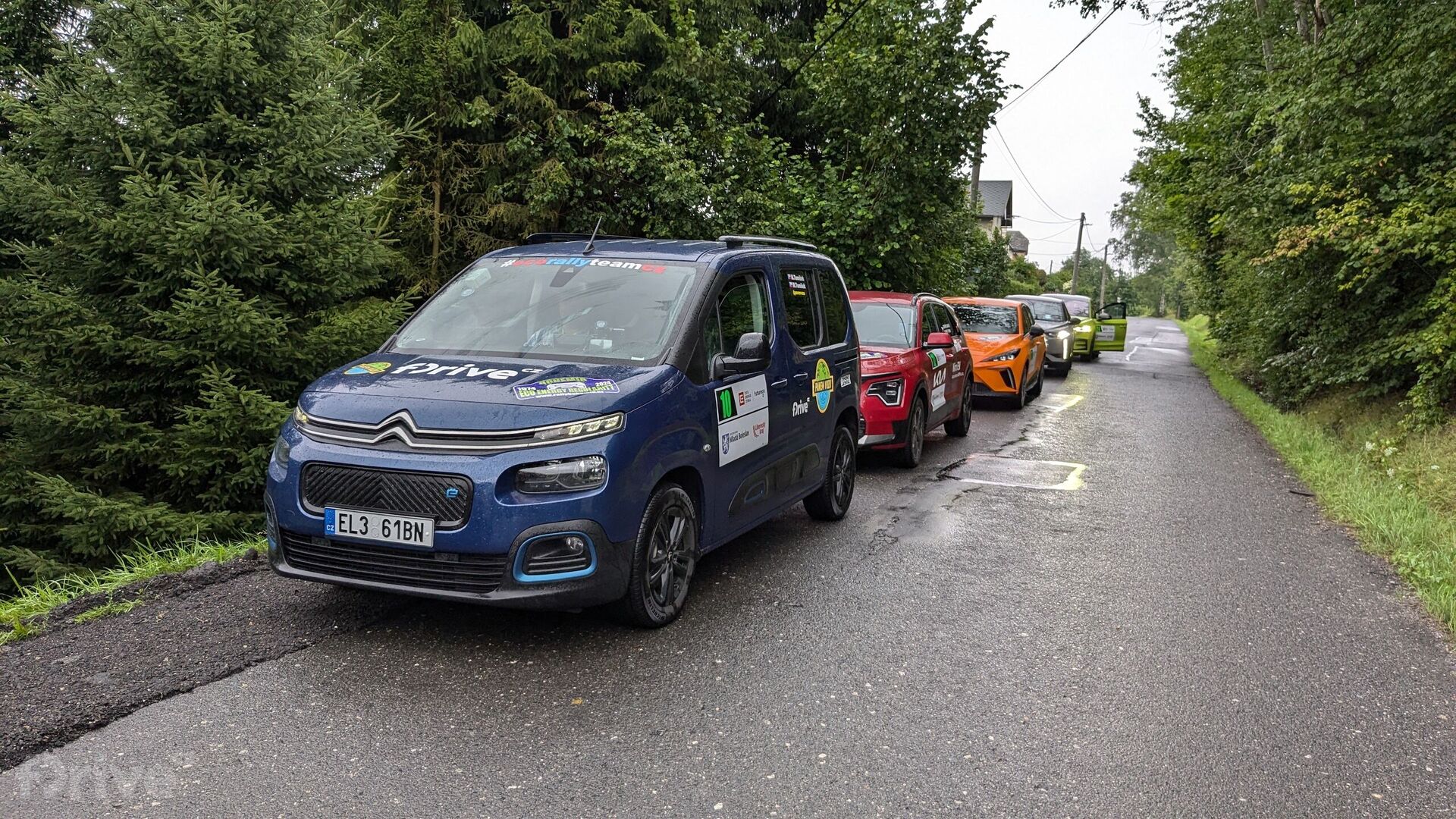 Citroën ë-Berlingo na Bohemia Eco Energy Regularity 2024