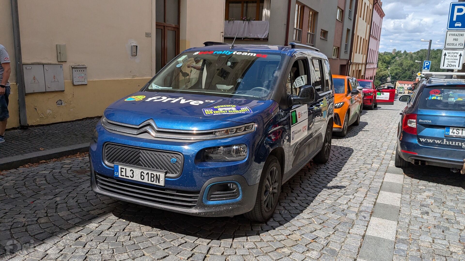 Citroën ë-Berlingo na Bohemia Eco Energy Regularity 2024