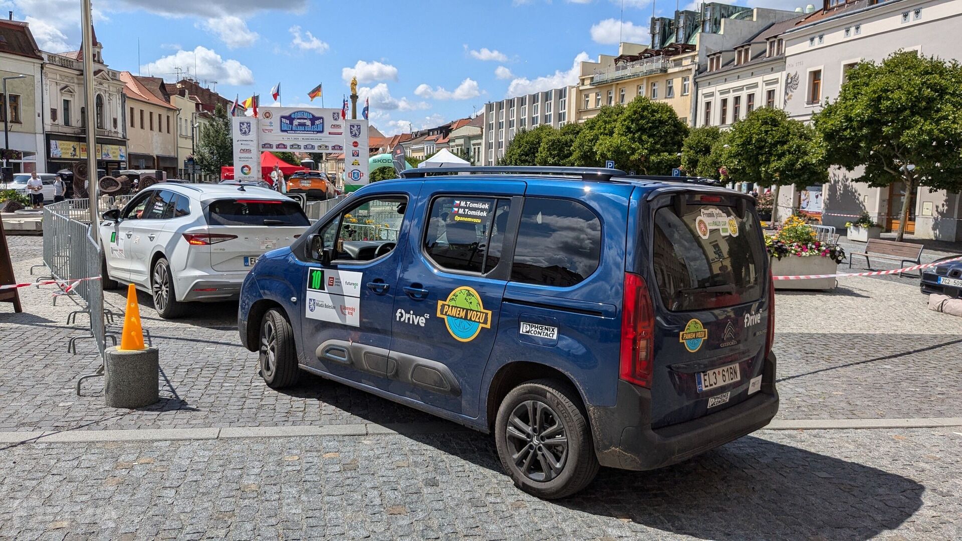 Citroën ë-Berlingo na Bohemia Eco Energy Regularity 2024