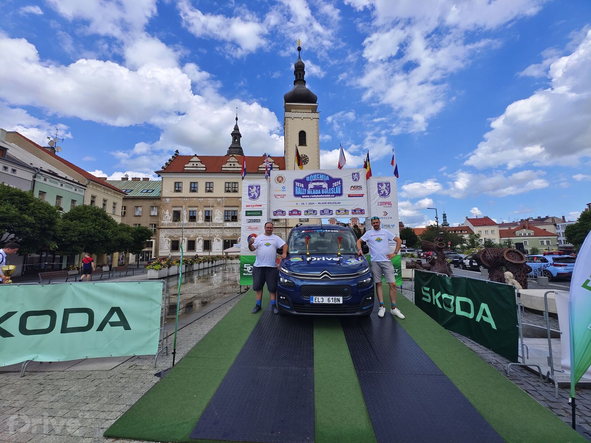 Citroën ë-Berlingo na Bohemia Eco Energy Regularity 2024