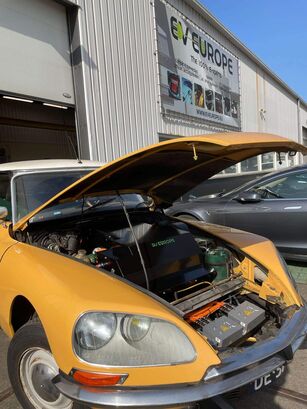 Citroën DS elektrická konverze EV Europe