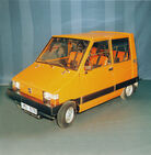 Čtyřmístný osobní prototyp Elbil z roku 1976