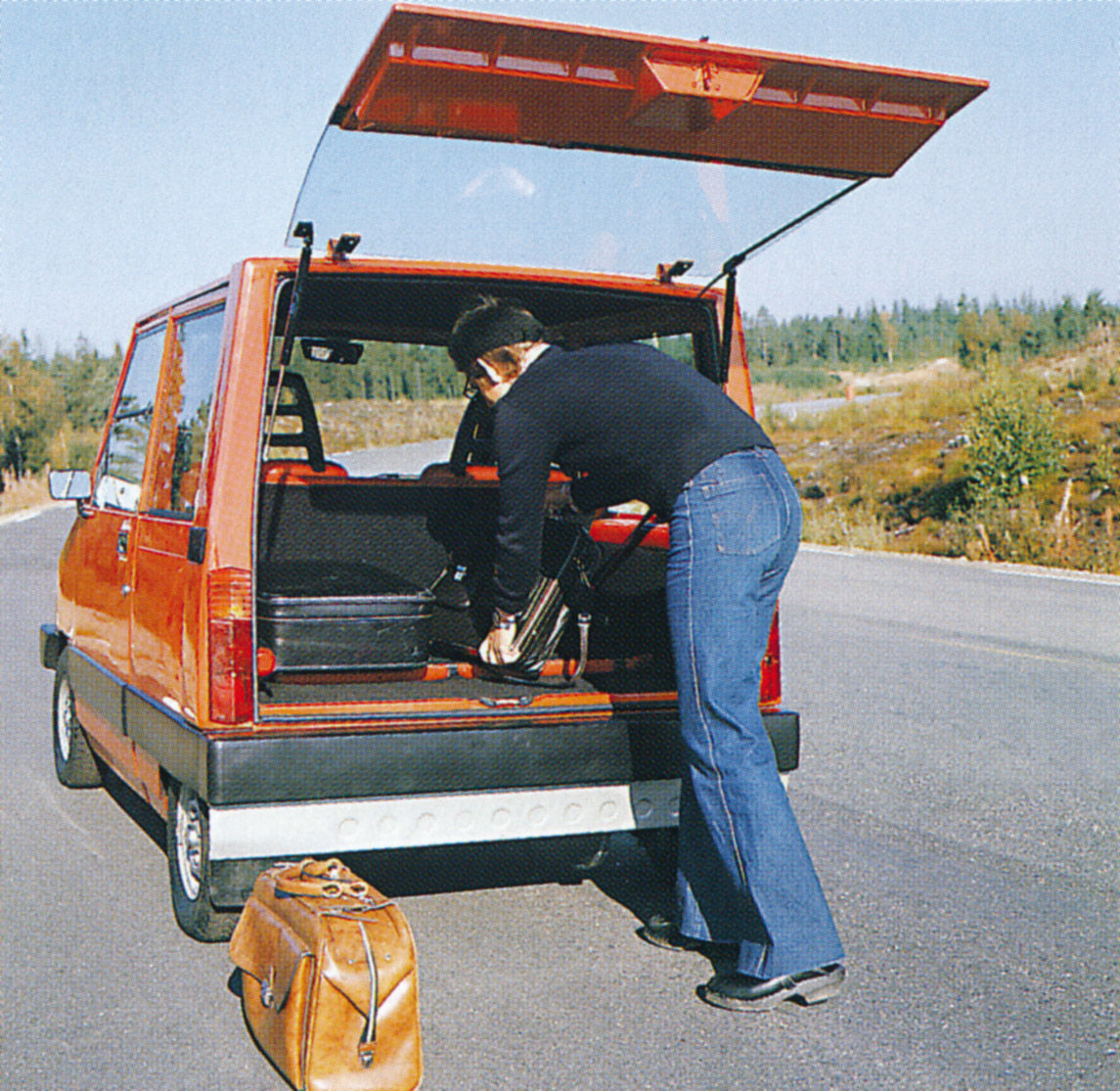 Čtyřmístný osobní prototyp Elbil z roku 1976