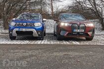 Dacia Duster a BMW iX