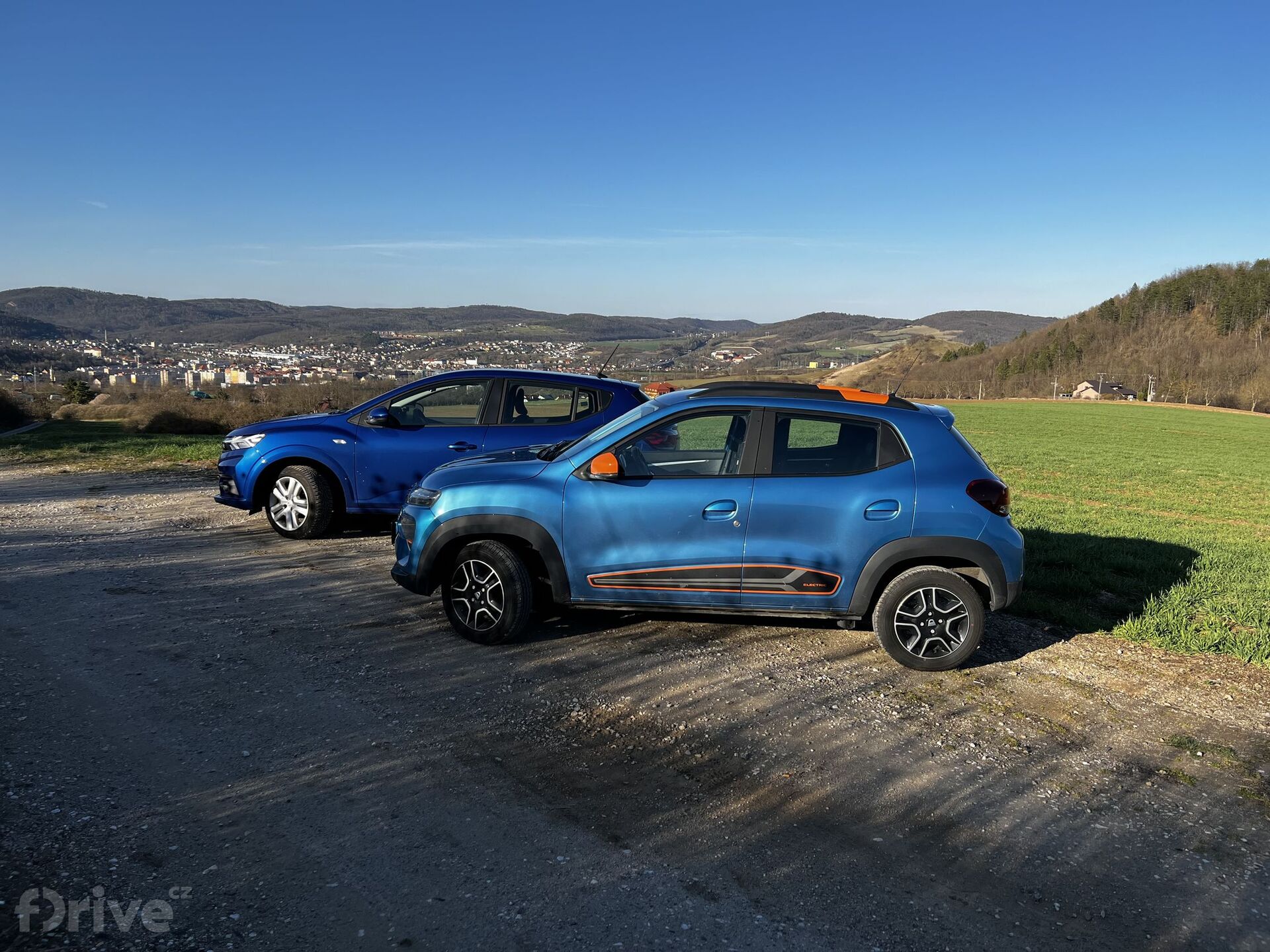 Dacia Spring a Sandero