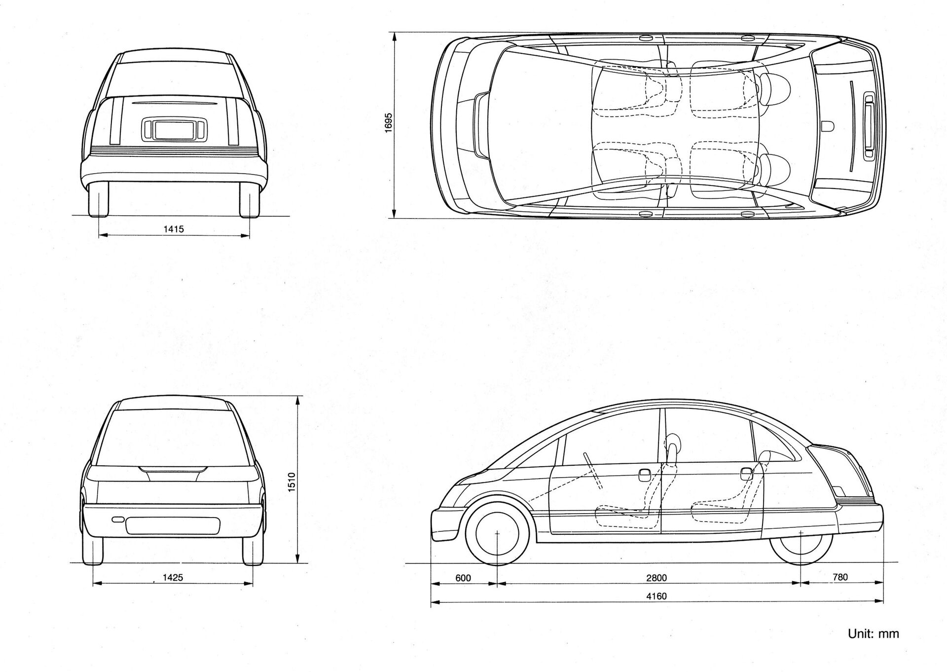 Daihatsu EV Sedan (Dash 21)