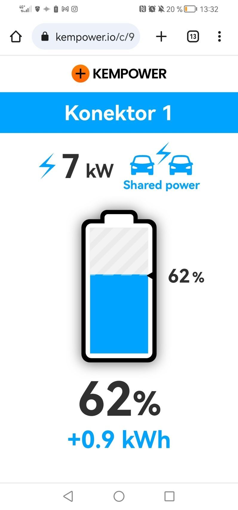DC mobilní nabíjecí stanice KEMPOWER