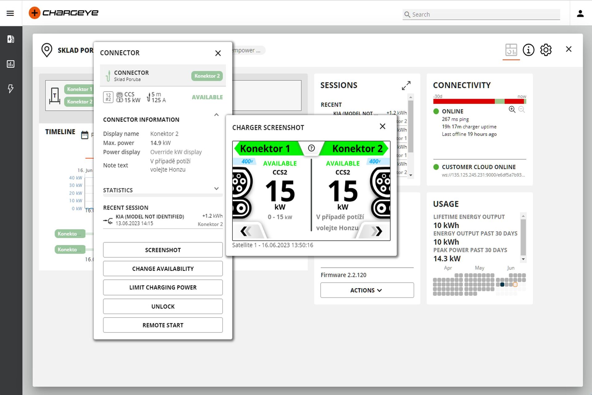 DC mobilní nabíjecí stanice KEMPOWER
