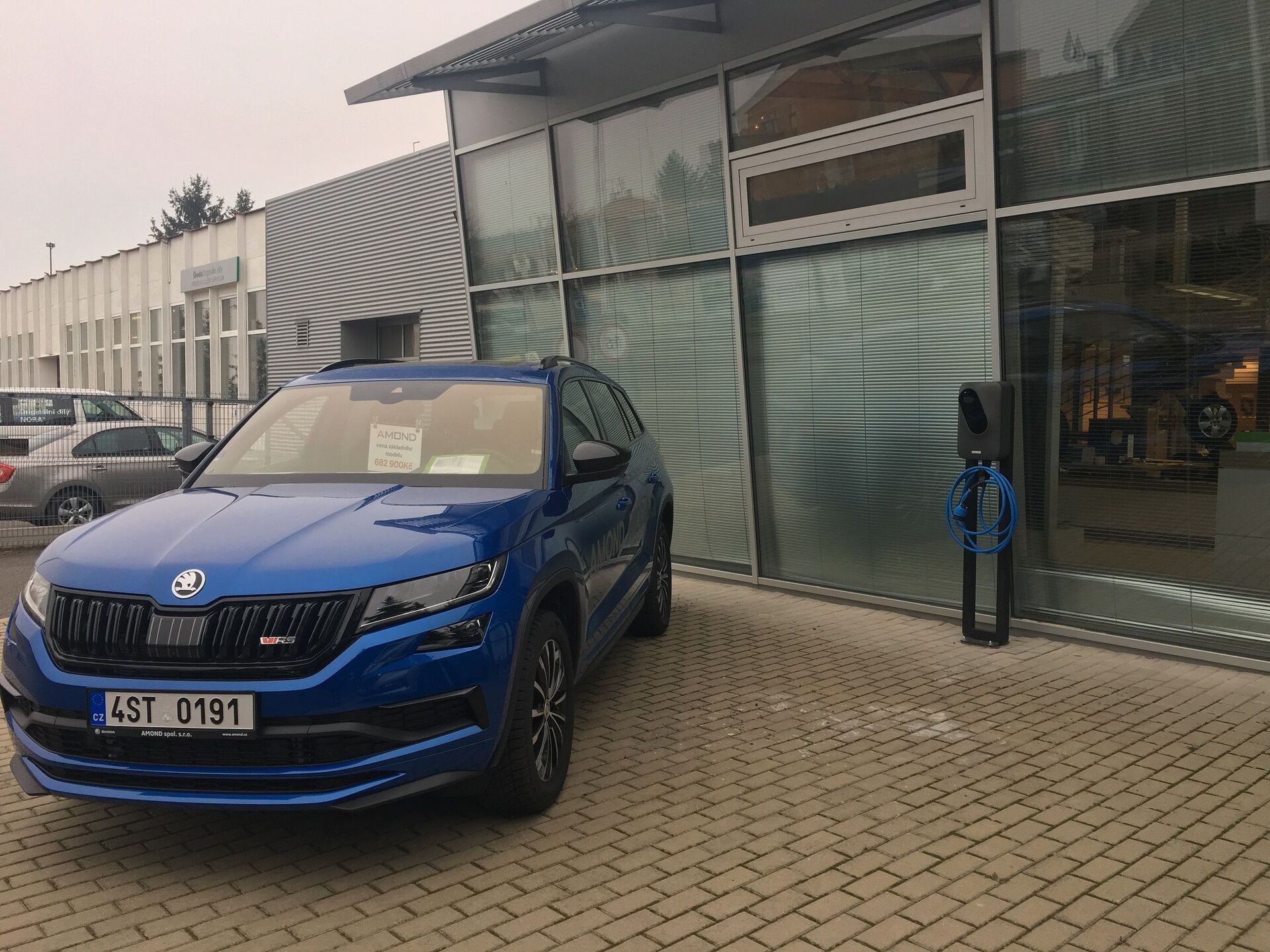 Dealerství Škody Auto v Praze