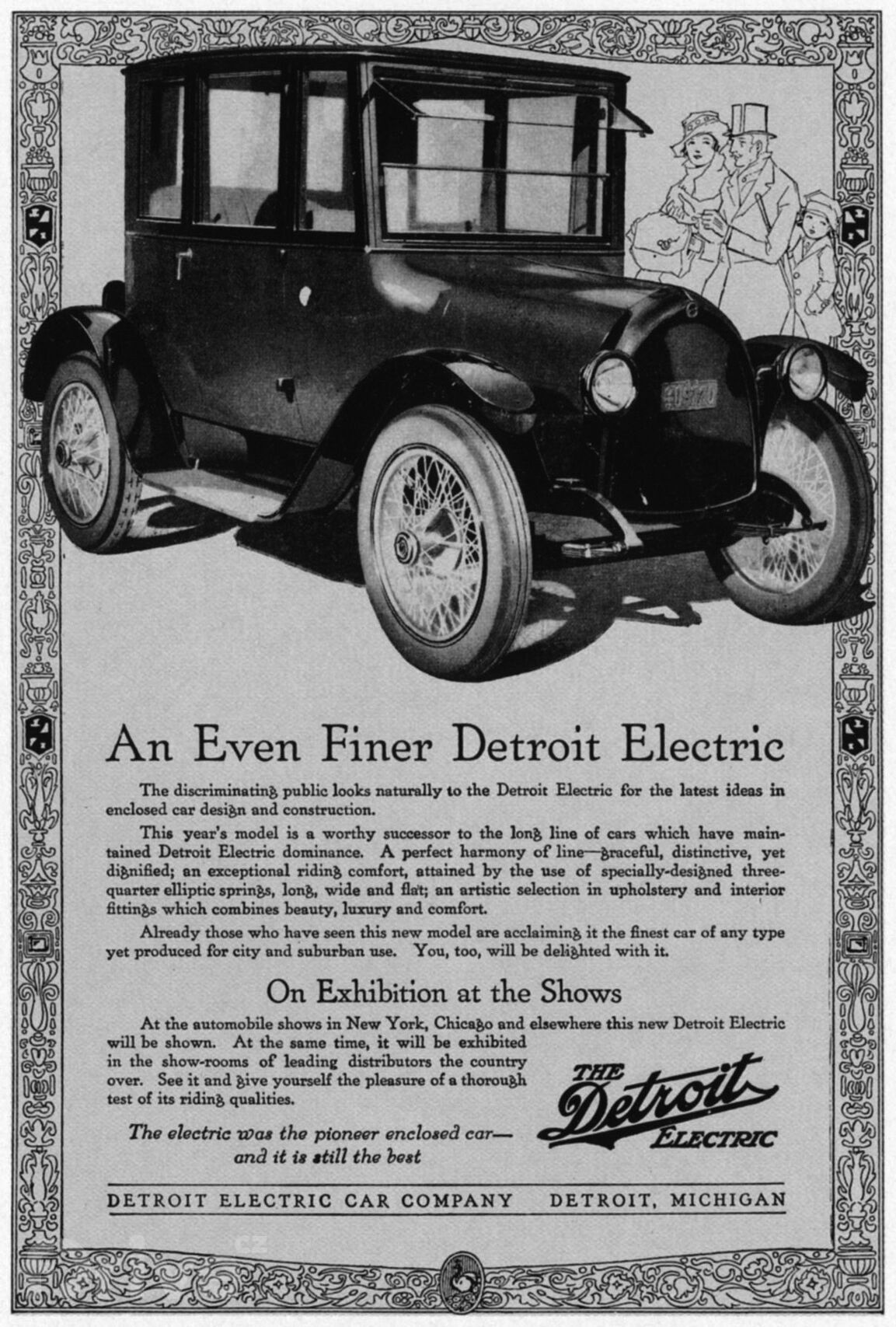 Detroit Electric Brougham 1919