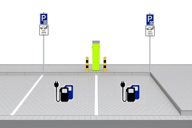 Dobíjecí místo v Česku