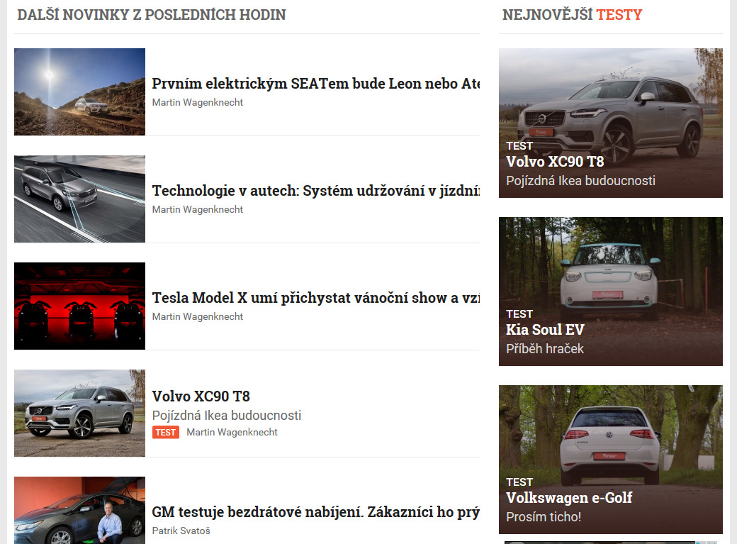 Domovská stránka na fDrive.cz