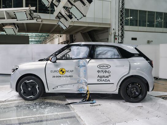 Donfeng Box nárazový test