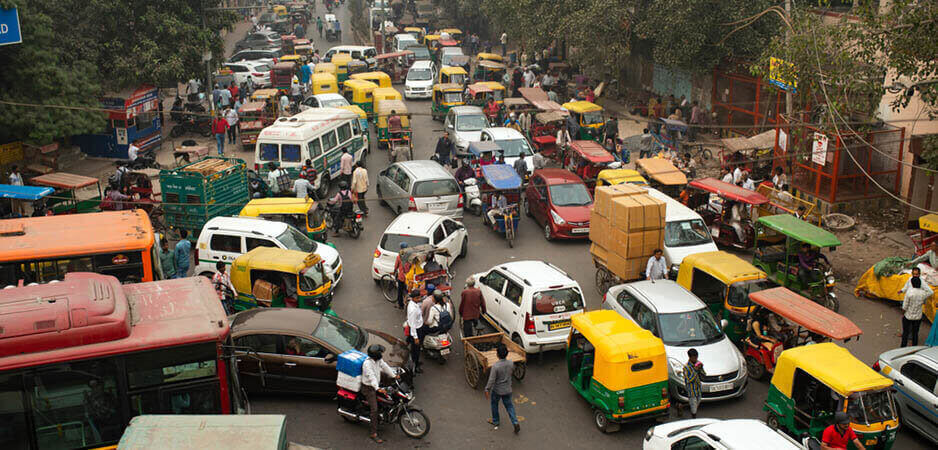 Doprava v Novém Dilí 2017