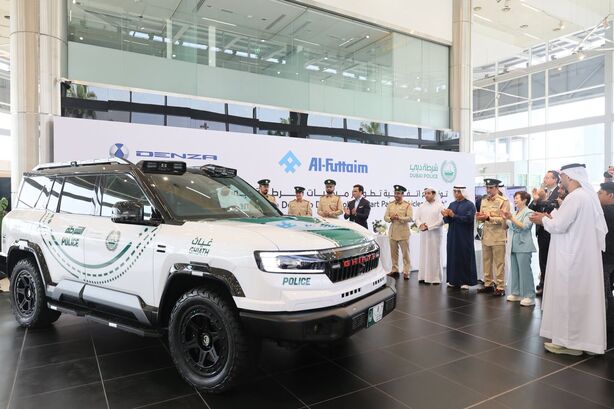 Dubajská policie Ghiath