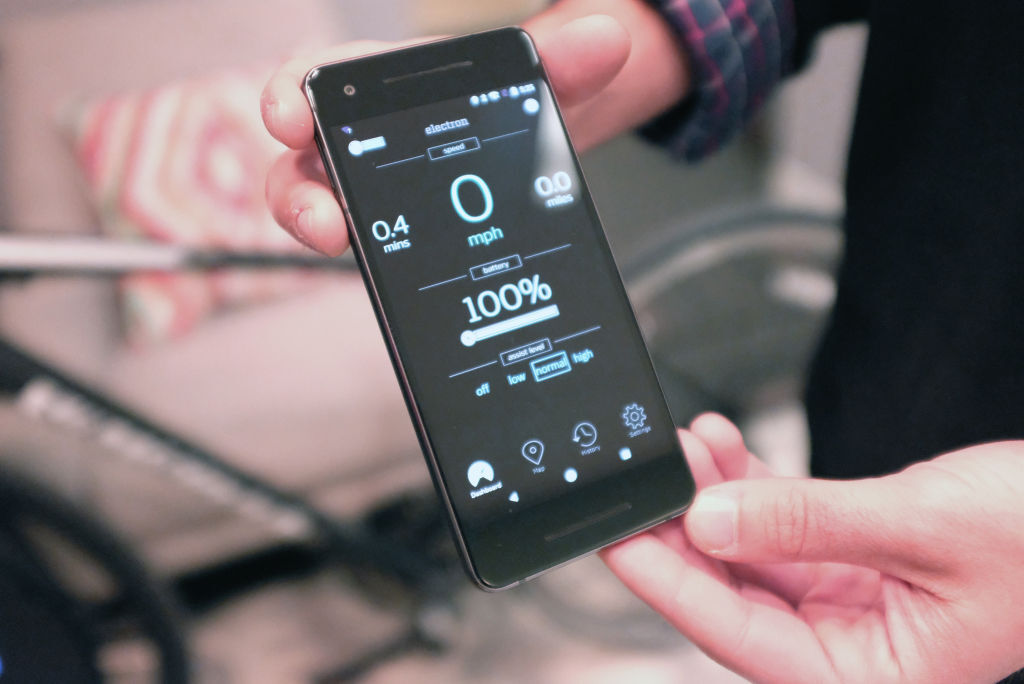 Electron Wheel aplikace