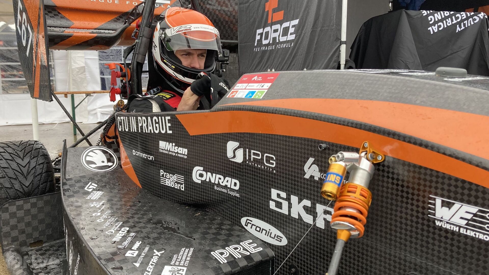 Elektrická formule eForce FSE.X