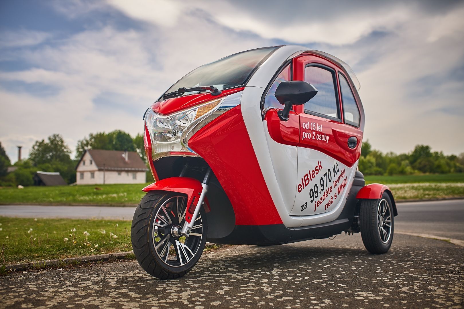 Elektrická tříkolka elBlesk