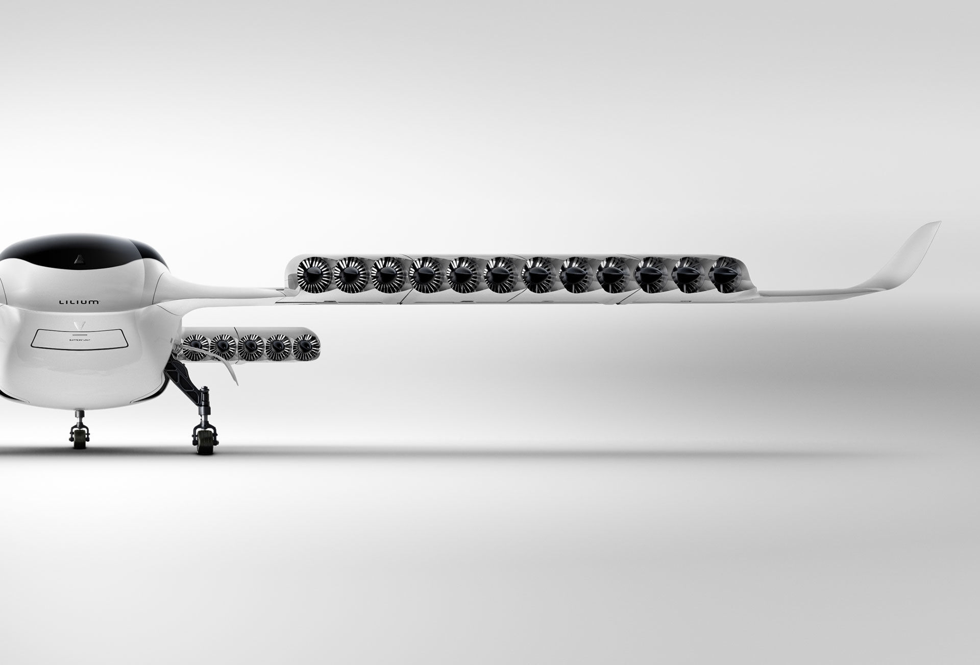 Elektrické létající taxi společnosti Lilium