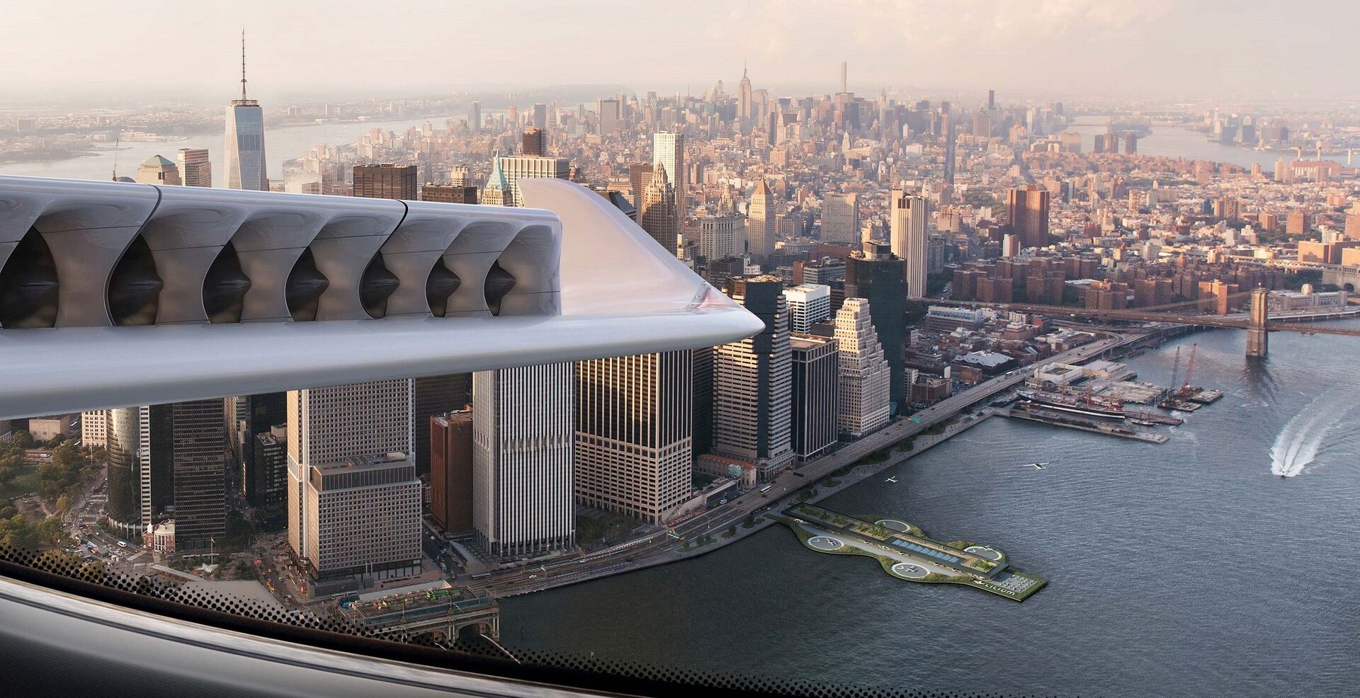 Elektrické létající taxi společnosti Lilium