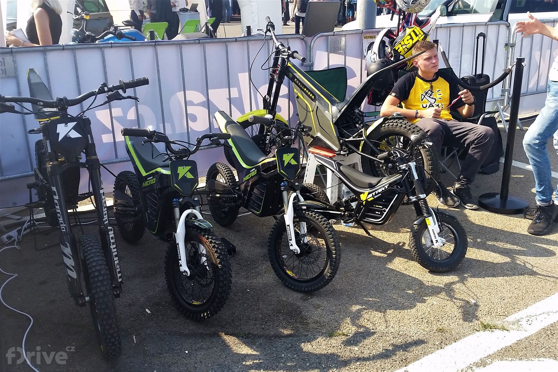 Elektrické motorky Kuberg