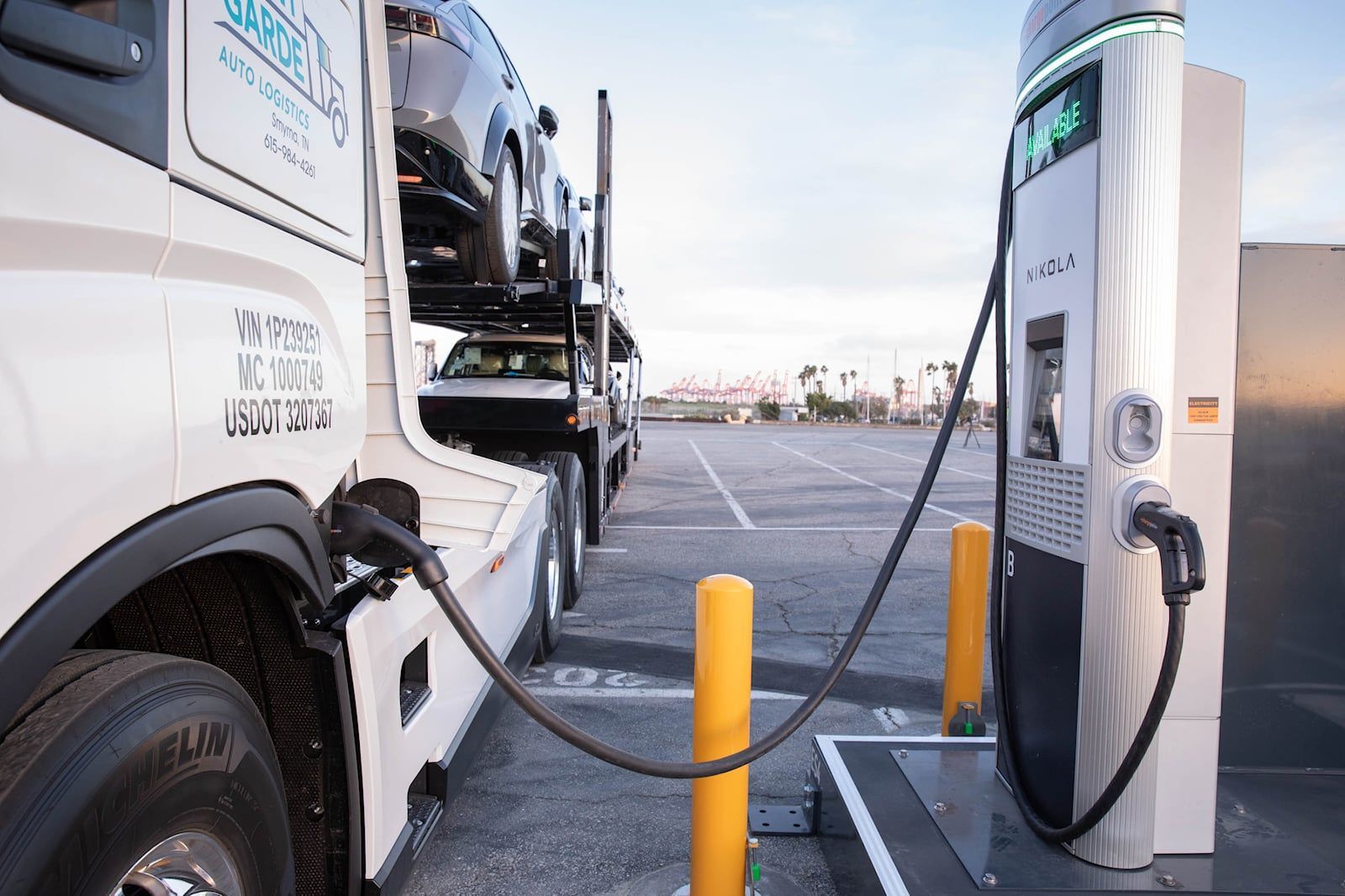 elektrické tahače pro firmu Nissan