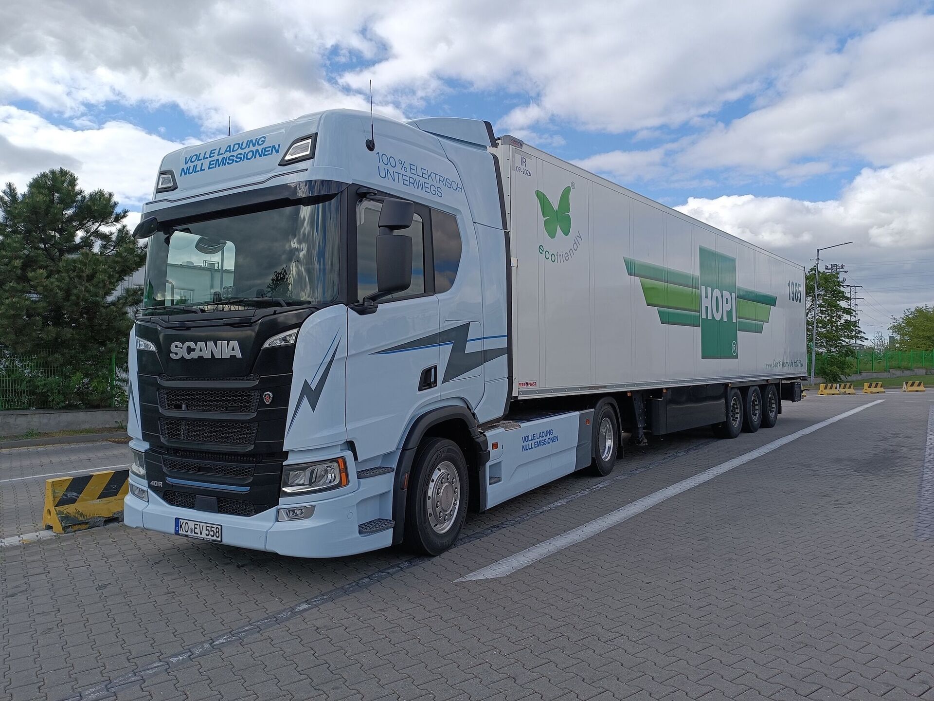 Elektrický kamion Scania 40 R