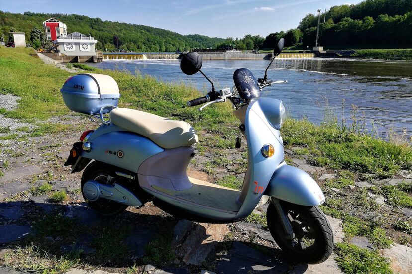 Elektrický skútr OPAI model OPG-EM006 (Retro)